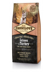 Image Produit:PUPPY LARGE SALMON TURKEY