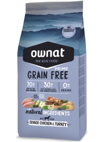 Image Produit:PRIME GRAIN FREE SENIOR CHICKEN & TURKEY 