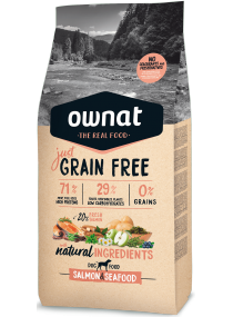 Image produit JUST GRAIN FREE SALMON & SEAFOOD